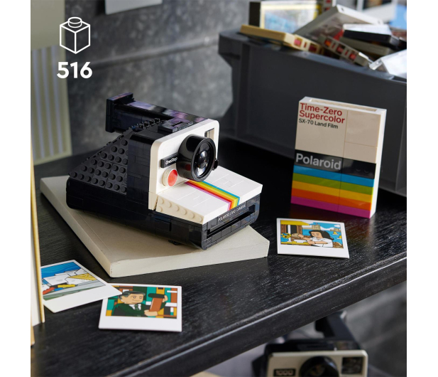 LEGO Ideas 21345 Aparat Polaroid OneStep SX-70 - 1202092 - zdjęcie 3
